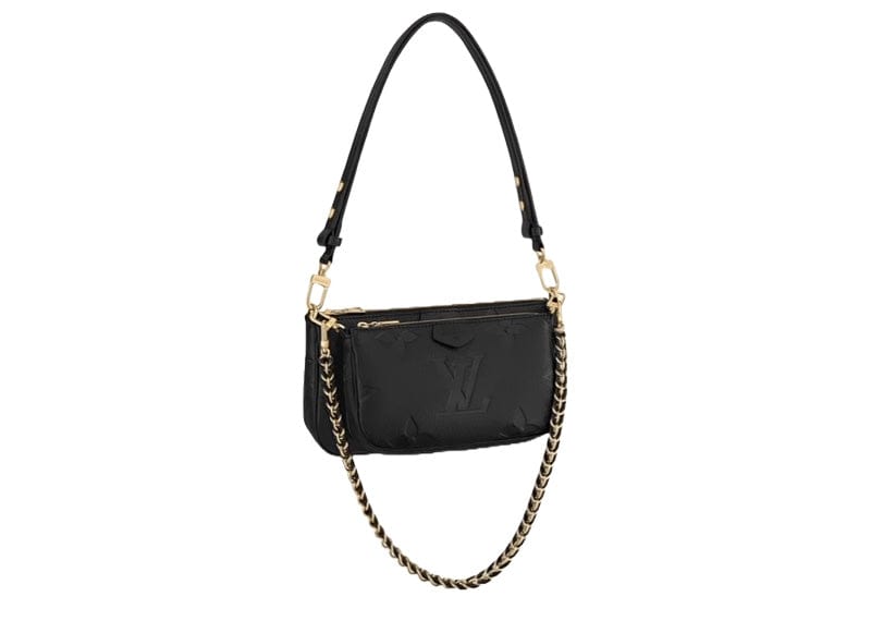 Louis Vuitton Multi Pochette Monogram Empreinte Black