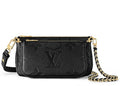 Louis Vuitton Multi Pochette Monogram Empreinte Black