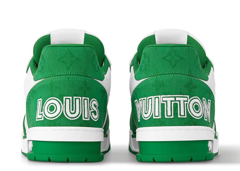 Louis Vuitton Trainer Velcro Green