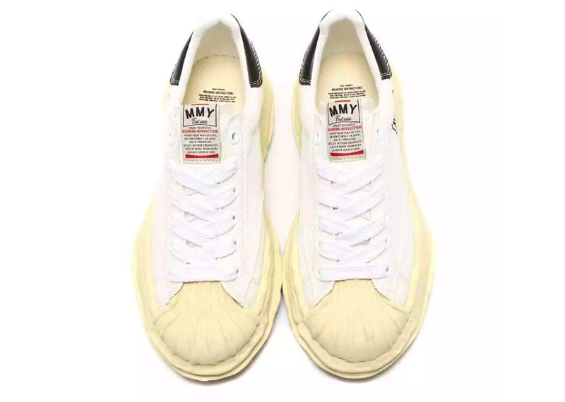Maison Mihara Yasuhiro Blakey Vintage Sole Canvas Low White