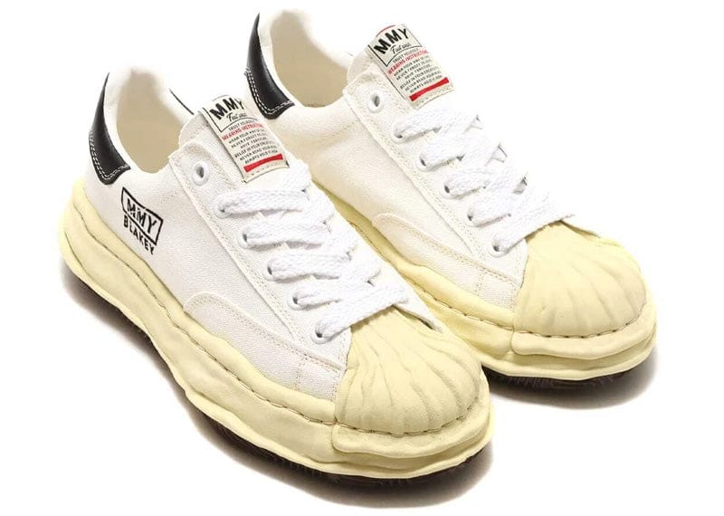 Maison Mihara Yasuhiro Blakey Vintage Sole Canvas Low White