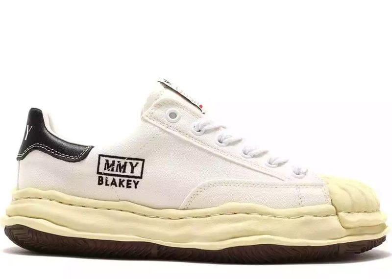 Maison Mihara Yasuhiro Blakey Vintage Sole Canvas Low White