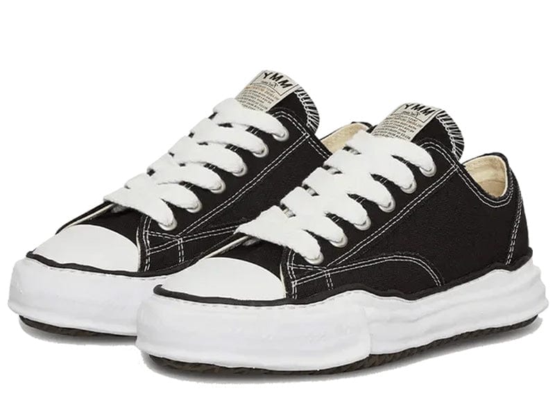 Maison Mihara Yasuhiro Peterson OG Sole Canvas Low Black