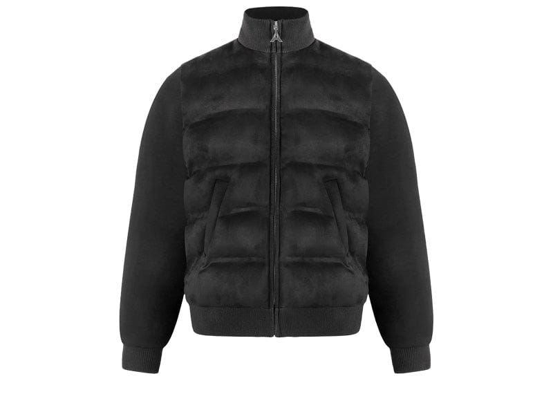 Manieère De Voir Vegan Suede Heat Seal Jacket Black