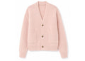 Manière De Voir Knitted Cardigan Pale Pink