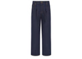 Manière De Voir Pleated Denim Jeans Indigo