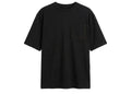 Manière De Voir Whipstitch Pocket Cotton T-Shirt Black