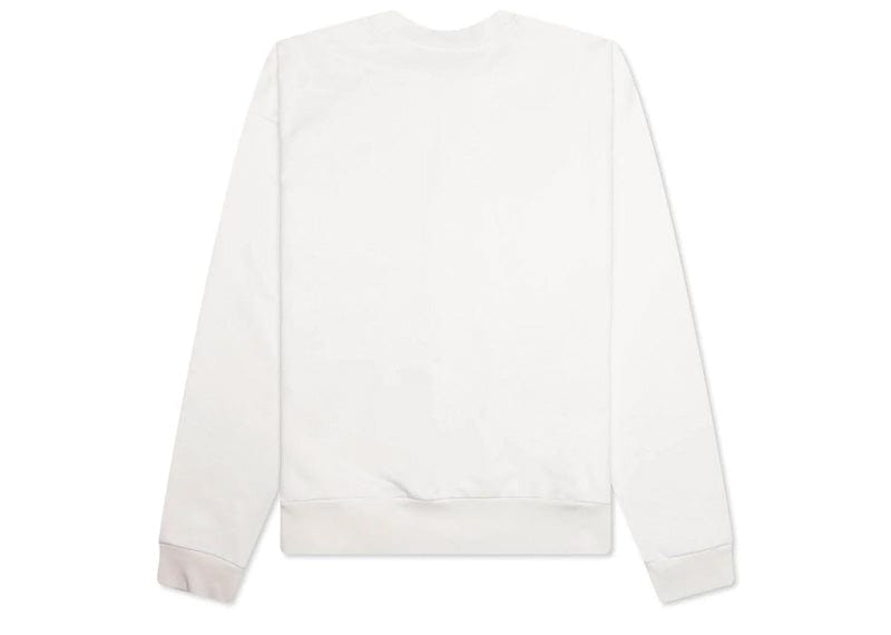 Marni Gingham Logo Sweatshirt Natural White