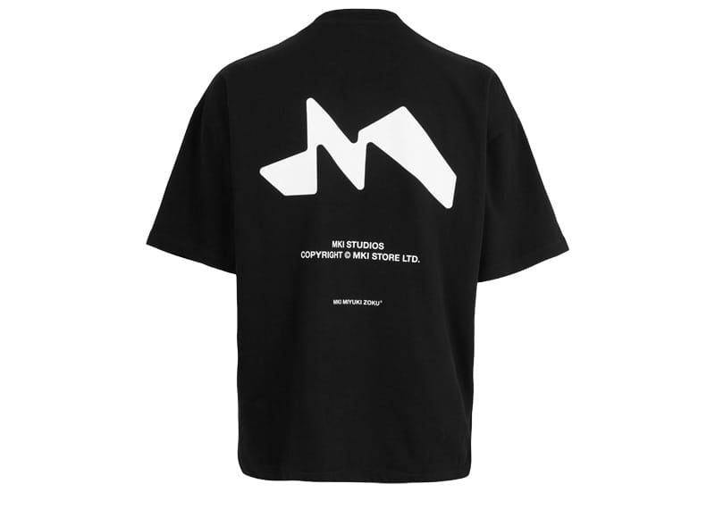 Mki Miyuki Zoku Silhouette T-Shirt Black