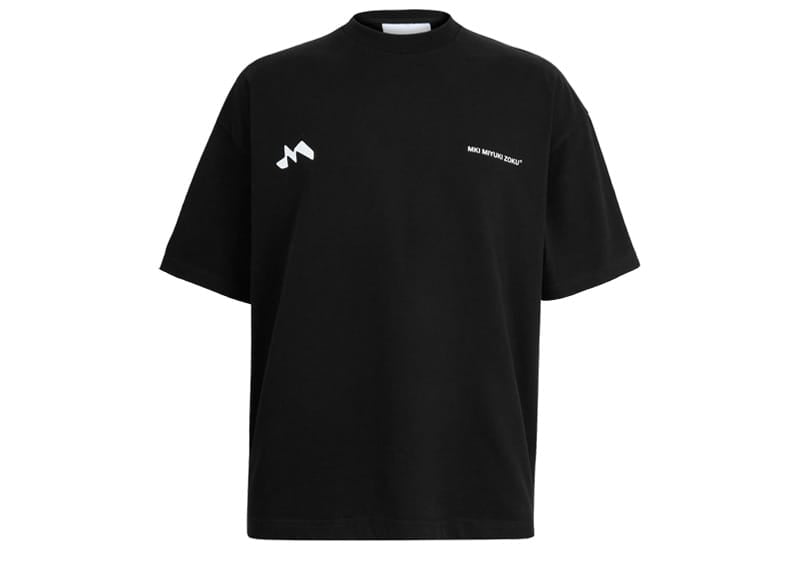 Mki Miyuki Zoku Silhouette T-Shirt Black