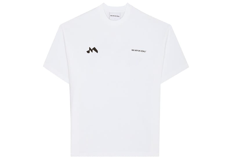 Mki Miyuki Zoku Silhouette T-Shirt White