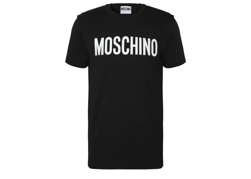 Moschino Logo Institutional Tee Black