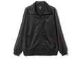 Needles Track Jacket Black/Dark Brown