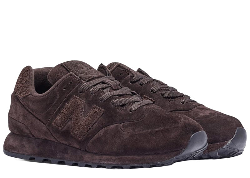 New Balance 574 Legacy Stone Island Ghost Dark Brown