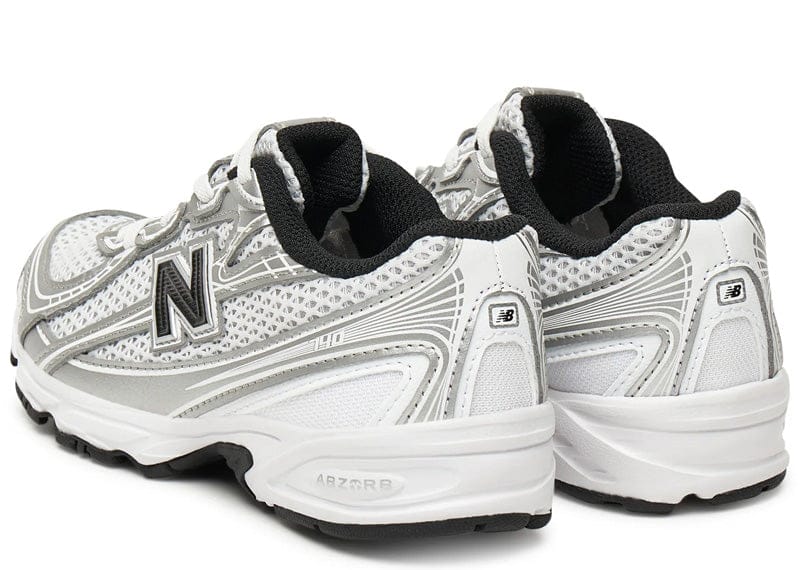 New Balance 740 Bungee Lace Grey Black (PS)