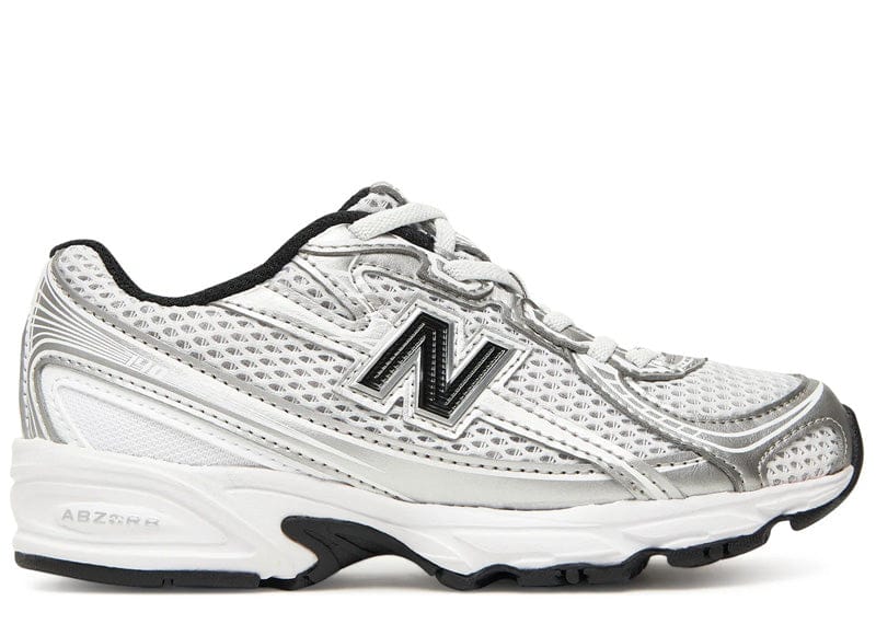 New Balance 740 Bungee Lace Grey Black (PS)