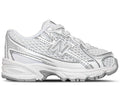 New Balance 740 Bungee Lace White Silver Metallic (TD)