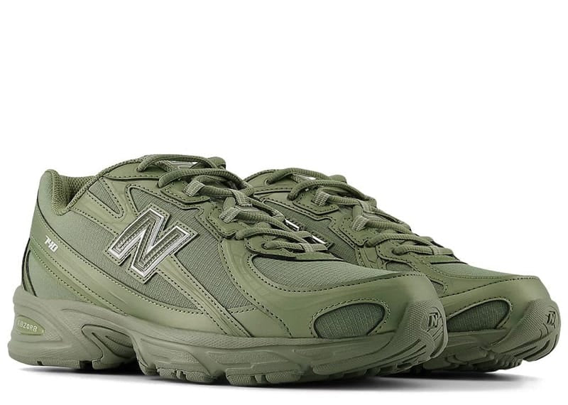 New Balance 740 Dark Olivine Khaki