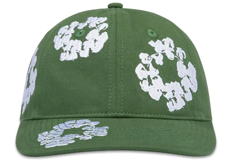 Denim Tears Cotton Wreath Adjustable Cap Green
