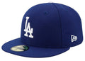 New Era 59Fifty Los Angeles Dodgers MLB 2017 Authentic Collection On Field Game Fitted Cap Blue 7 5/8