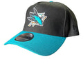 New Era 9FORTY NHL San Jose Sharks Adjustable Cap Black/Teal