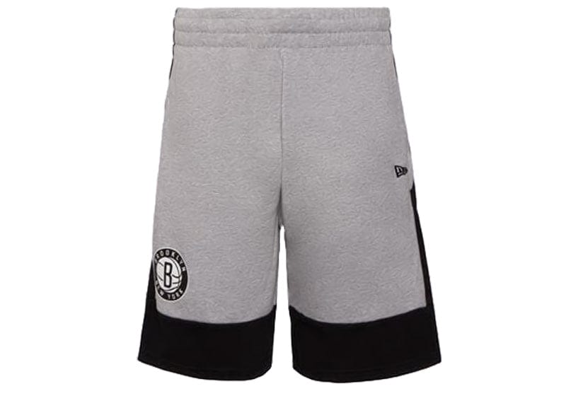 New Era Brooklyn Nets NBA Colour Block Grey Shorts