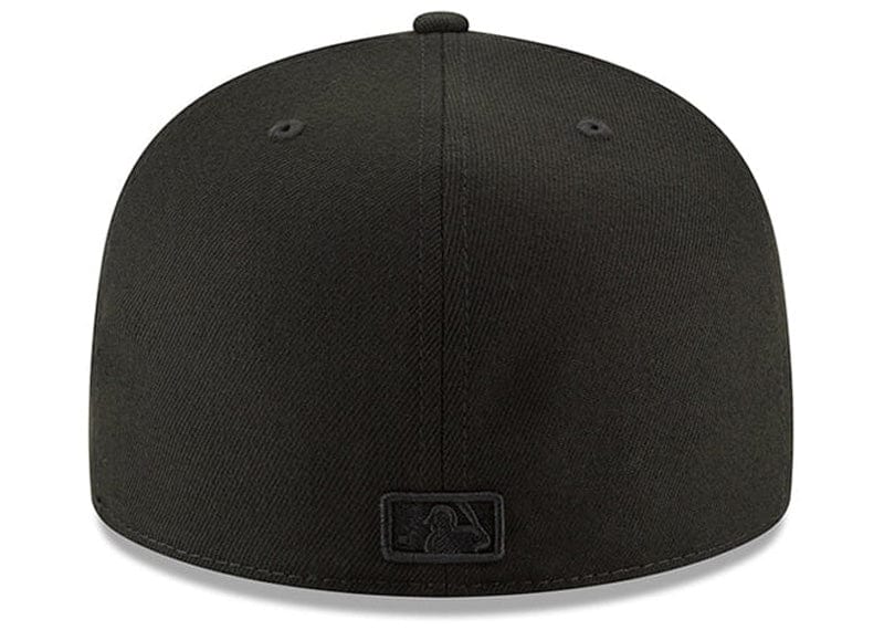 New Era Houston Astros Blackout Basic 59FIFTY Fitted Black 7 1/4