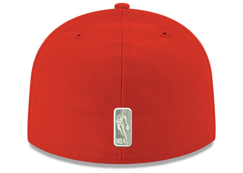 New Era Red Houston Rockets Official Team Color 59FIFTY Fitted Hat 7 1/4