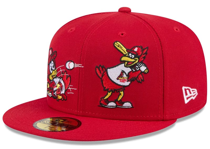New Era St. Louis Cardinals Generation Mascots 59FIFTY Fitted Hat Red 7 5/8