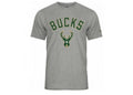New Era T-Shirt NBA Milwaukee Bucks New Era Team logo Grey