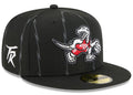 New Era Toronto Raptors 2025/26 City Edition 59FIFTY Fitted Hat Black 7 7/8