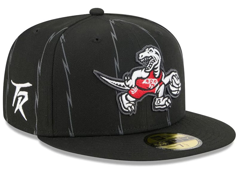 New Era Toronto Raptors 2025/26 City Edition 59FIFTY Fitted Hat Black 7 7/8