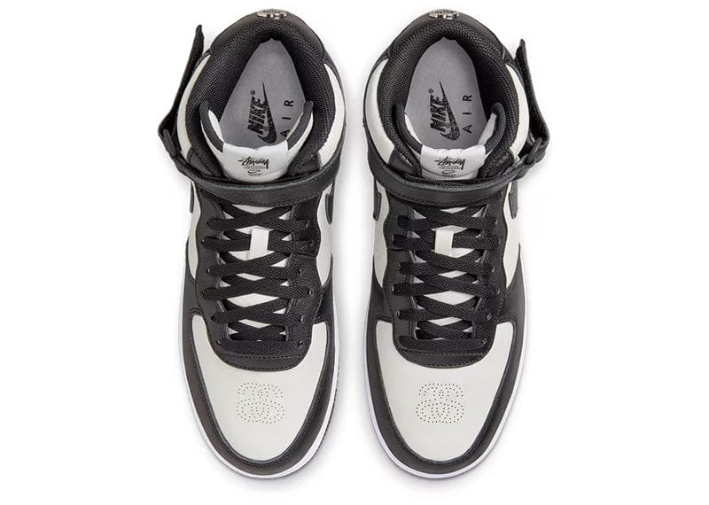 Nike Air Force 1 Mid Stussy Light Bone Black