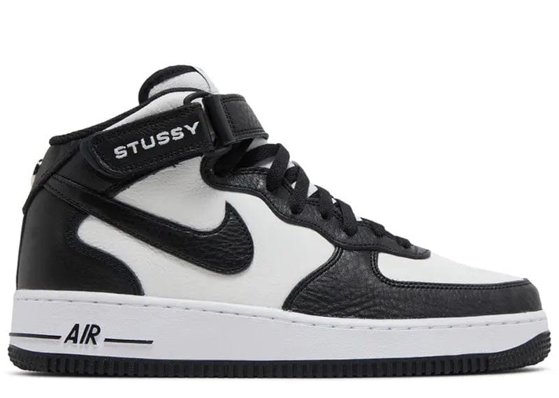 Nike Air Force 1 Mid Stussy Light Bone Black