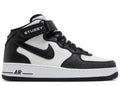 Nike Air Force 1 Mid Stussy Light Bone Black