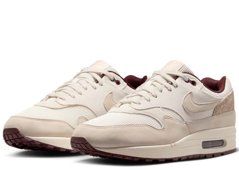 Nike Air Max 1 Sail Burgundy Crush