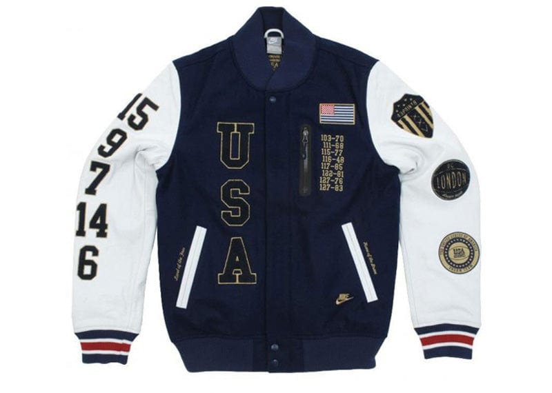 Nike Dream Team USA 1992 Barcelona Olympics Edition Destroyer Jacket Navy Blue
