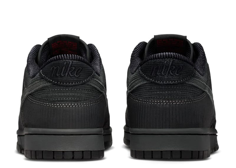 Nike Dunk Low Retro Premium Black Corduroy