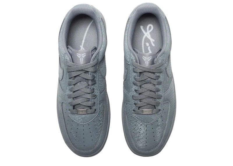 Nike Kobe Air Force 1 Low Cool Grey Wolf Grey