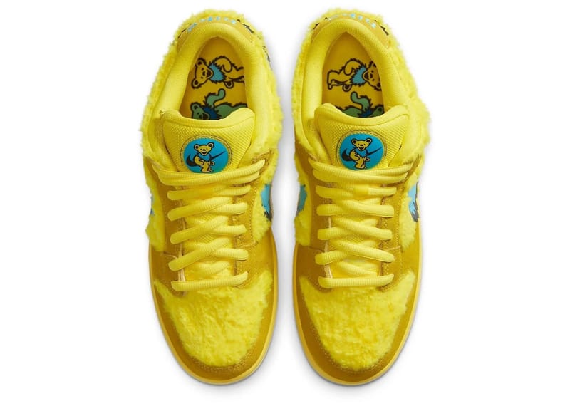 Nike SB Dunk Low Grateful Dead Bears Opti Yellow