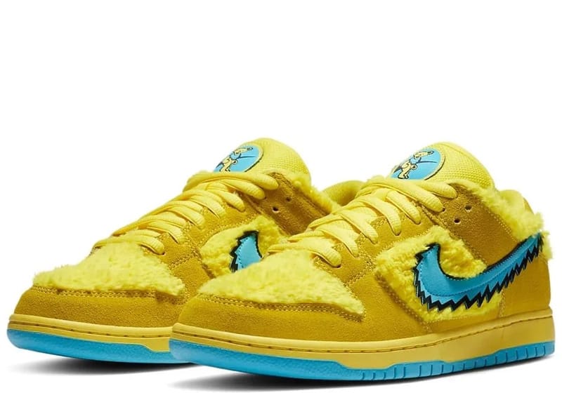 Nike SB Dunk Low Grateful Dead Bears Opti Yellow