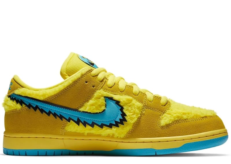 Nike SB Dunk Low Grateful Dead Bears Opti Yellow