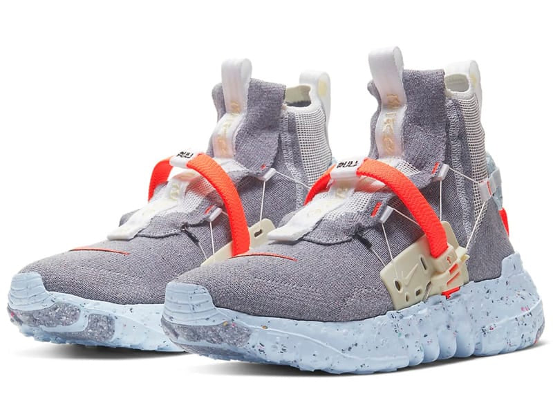 Nike Space Hippie 03 Vast Grey Hyper Crimson