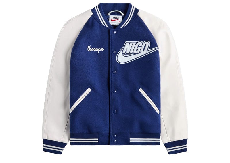 Nike x Nigo NRG Varsity Jacket Navy
