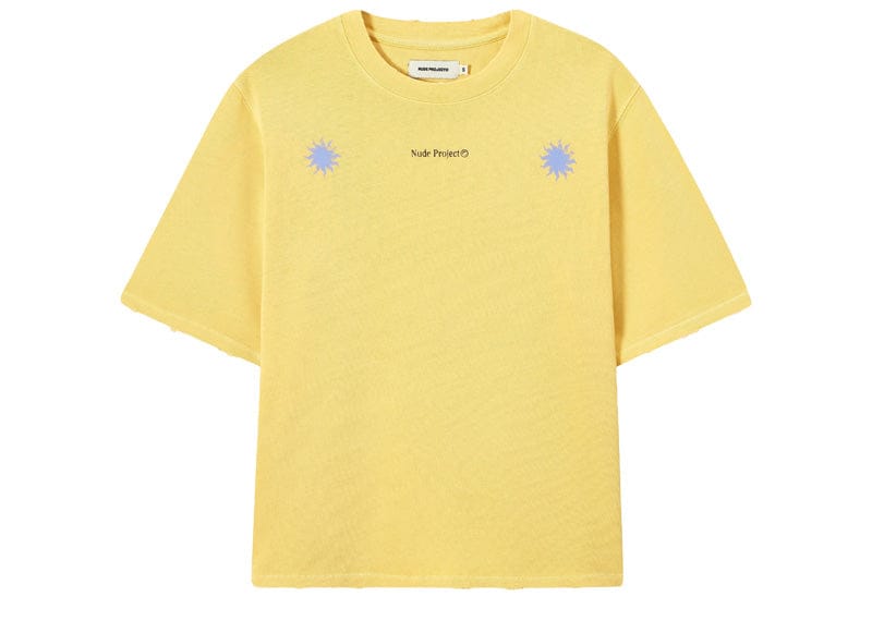 Nude Project Solet Cropped Tee Yellow