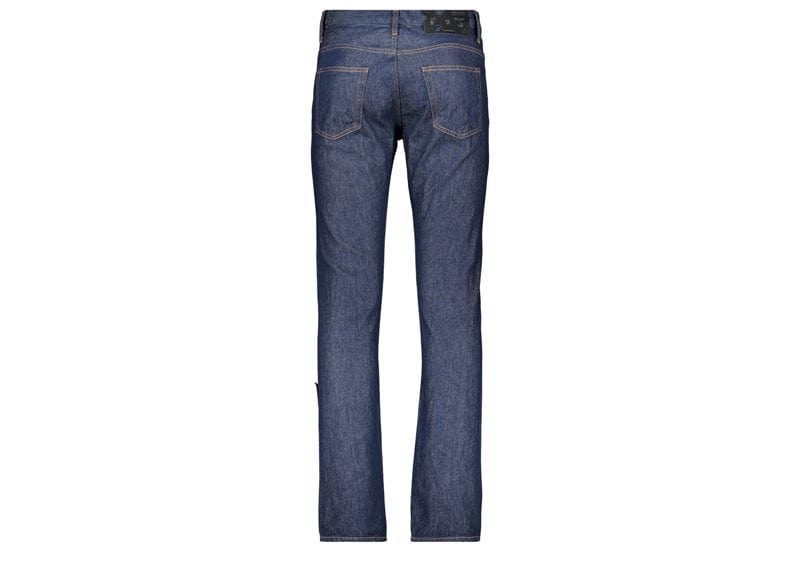 Off-White 5 Pocket Slim Fit Staff Jeans - Blue