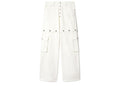 Off-White 90’s Logo Baggy Jeans Raw White