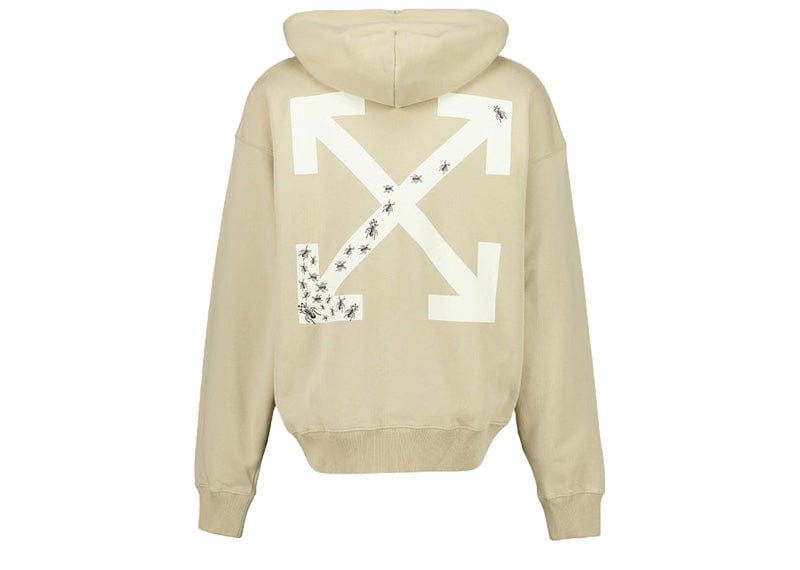 Off-White Ants Arrow Skate Hoodie Beige