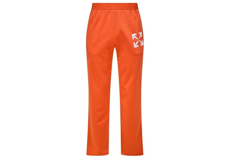 OFF-WHITE Arrow Printed Track Pants Orange