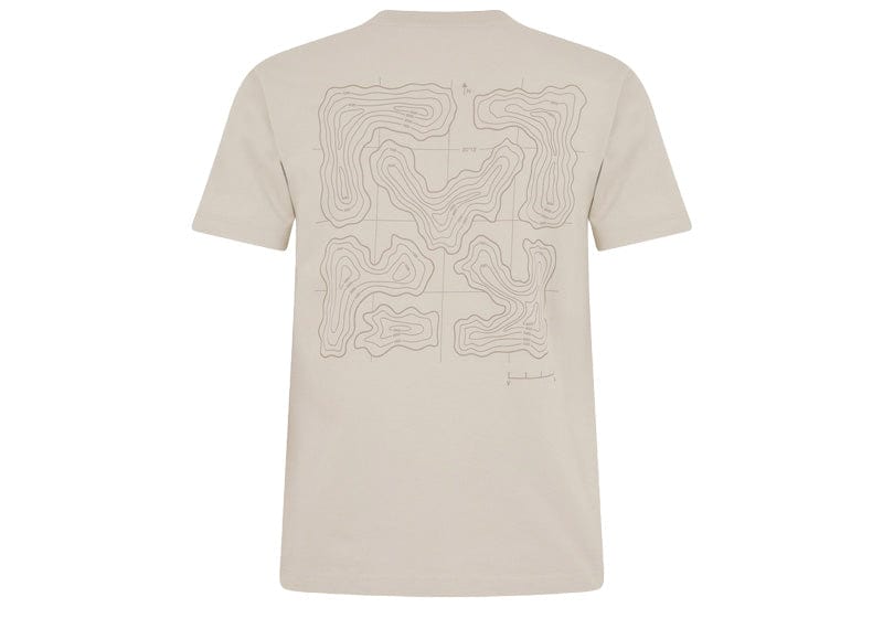 Off-White Arrows Motif S/S Tee Beige